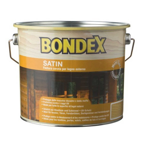 Debeloslojna boja (lazura) za drvo 0,75 L - Bondex Satin Orah (004)