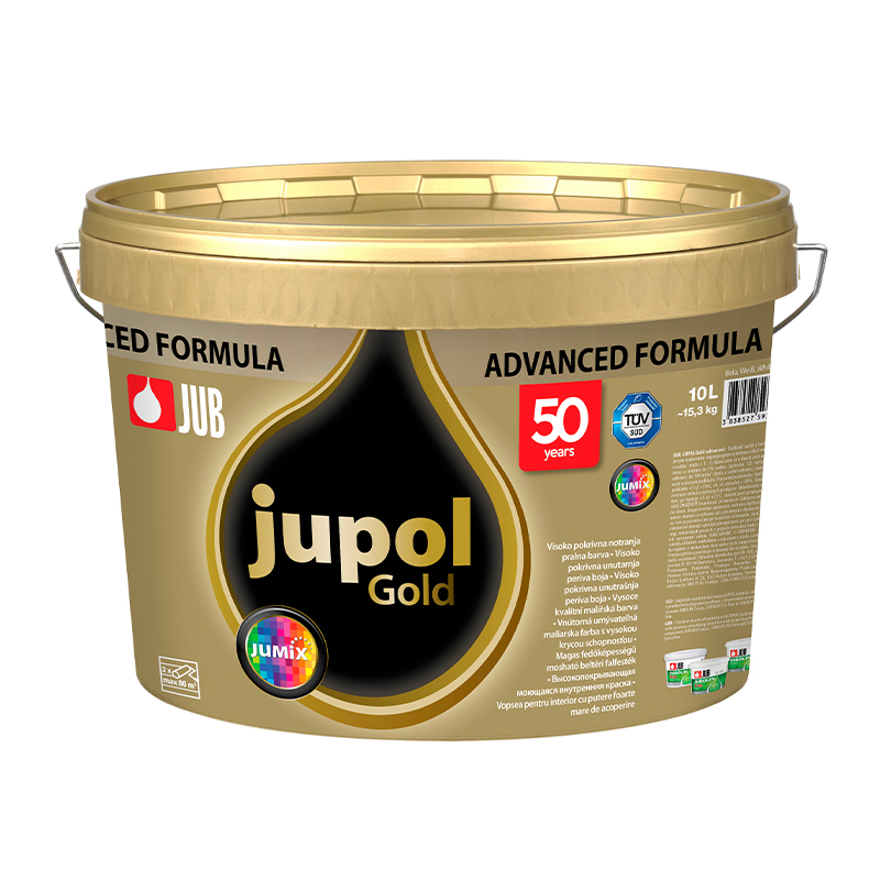 Visokopokrivna unutarnja periva boja 10 L JUPOL Gold advanced