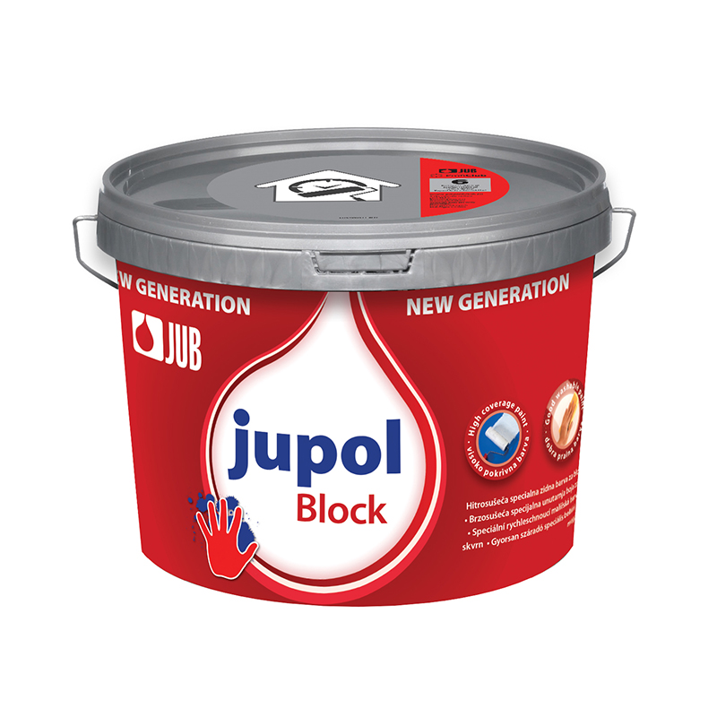 Specijalna boja za blokadu mrlja 5 L JUPOL Block