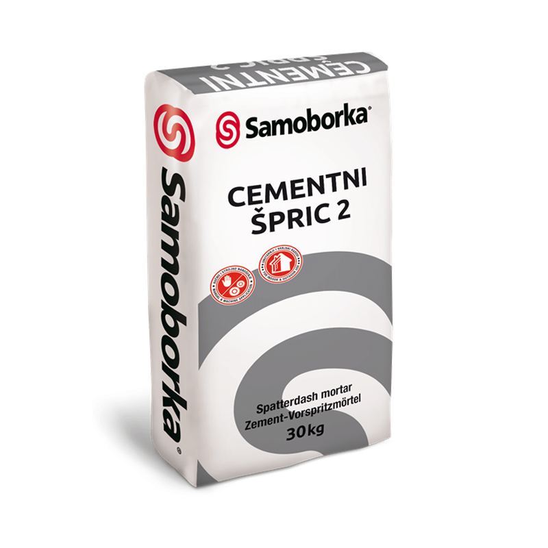 Cementni vezivni spoj 30 kg - SAMOBORKA Cementni špric 2
