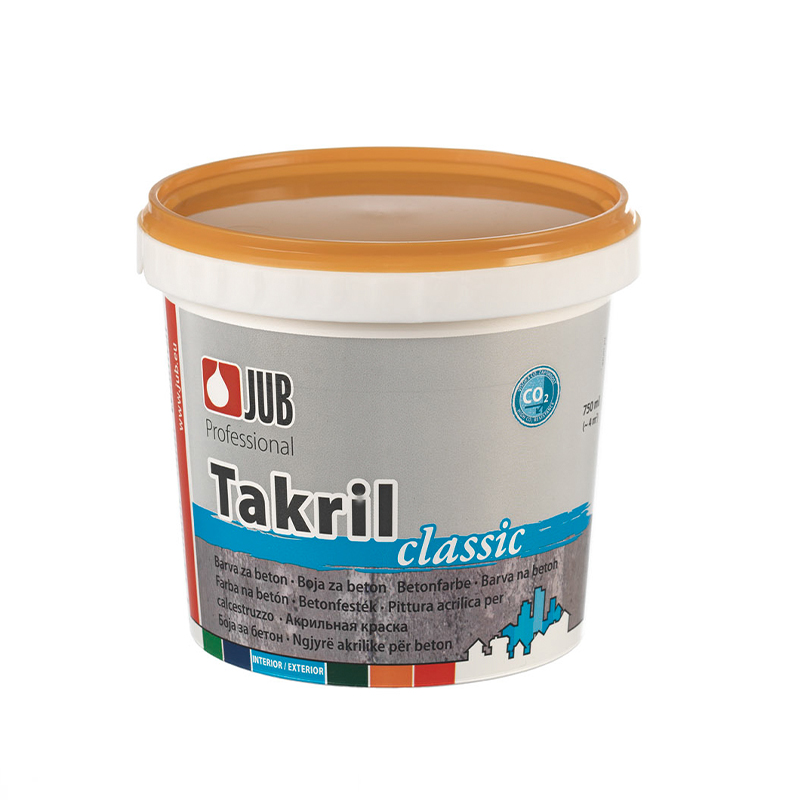 Boja za beton 0,75 L - JUB Takril Oker