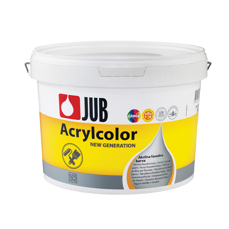 Akrilna fasadna boja 0,75 L - JUB ACRYLCOLOR Antracit