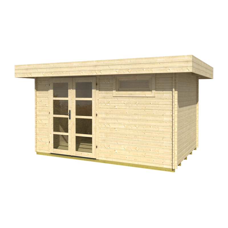 Drvena kuća 370 x 250 cm EMILY 3 28 mm 9,30 m2