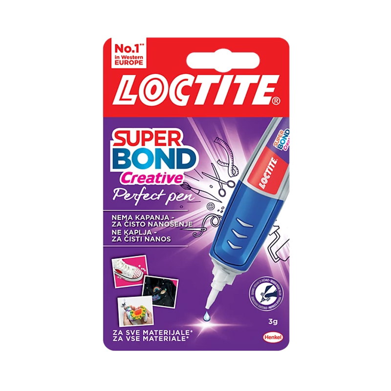 Trenutačno gel ljepilo 3 gr - Loctite Super Bond Perfect Pen