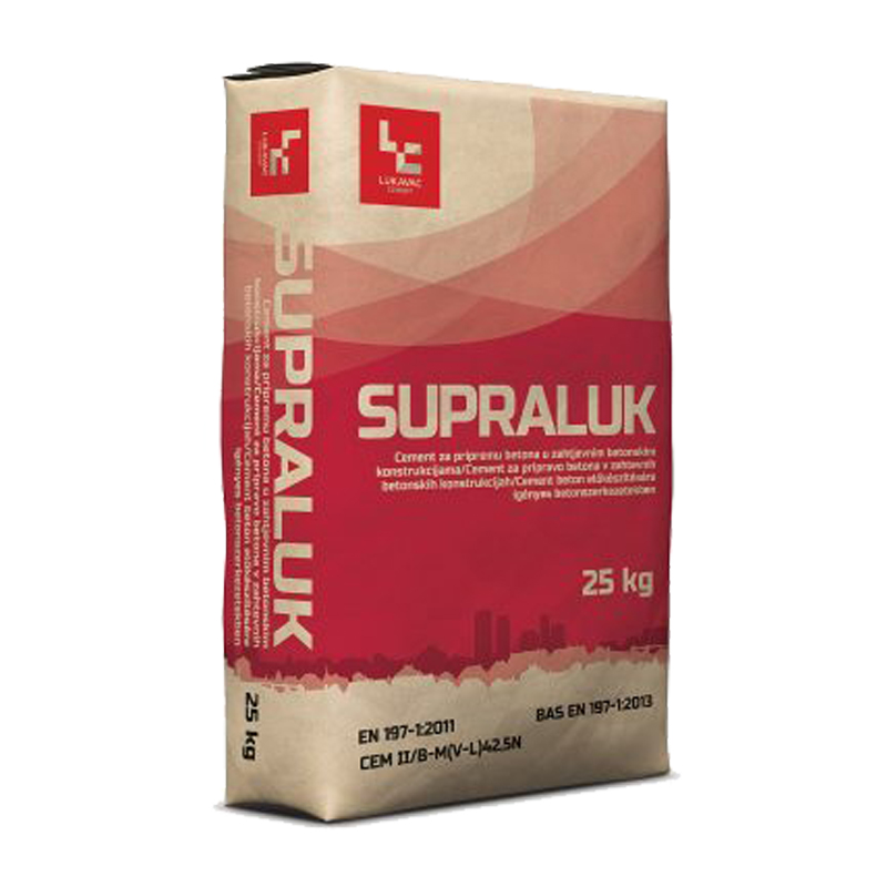 Cement 25 kg - Lukavac Supraluk Plus CEM V/A (S-V) 42,5N