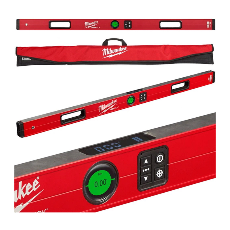 Digitalna libela 122 cm Milwaukee Red Stick