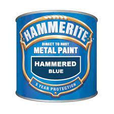 Antikorozivni premaz 250 ml - Hammerite Hammered Tamno plava