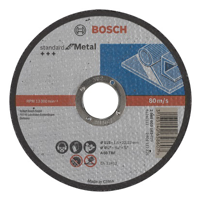 Bosch rez.ploča  A60 T BF, 125/1,6 mm