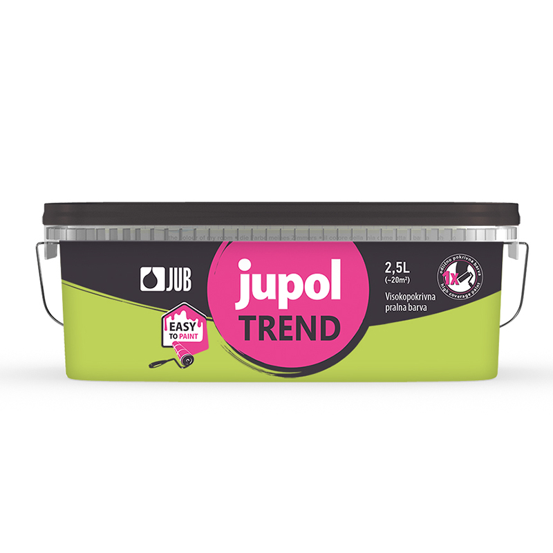 Visokopokrivna unutarnja boja 2,5 L - JUPOL Trend Olive