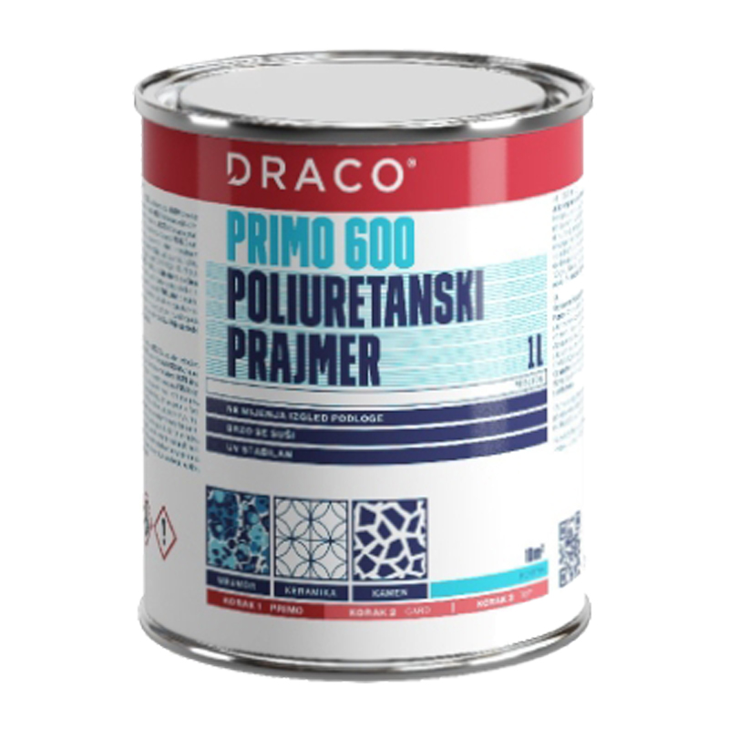 Poliuretanski prajmer 1 L DRACO PRIMO 600