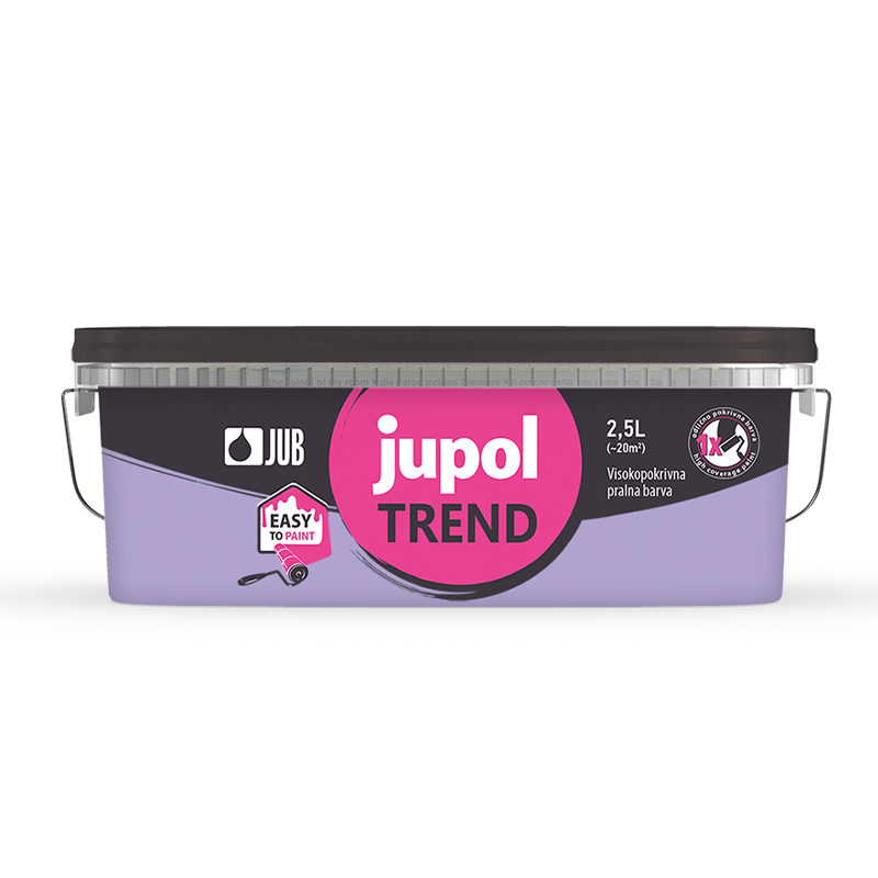Visokopokrivna unutarnja boja 2,5 L - JUPOL Trend Lavanda