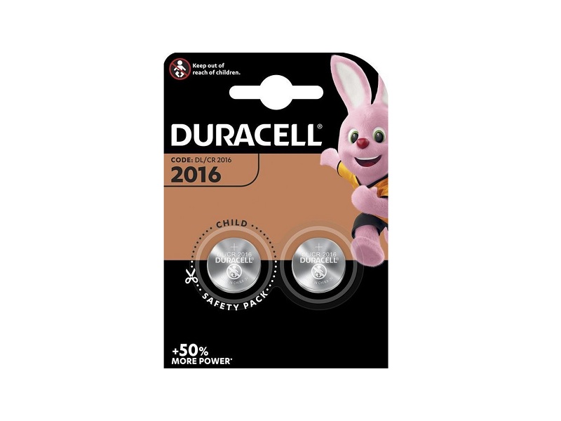 Baterija CR2016 Duracell 3V B2 (paket sa dvije)
