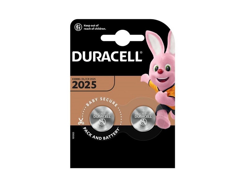 Baterija CR2025 Duracell 3V B2 (paket sa dvije)     