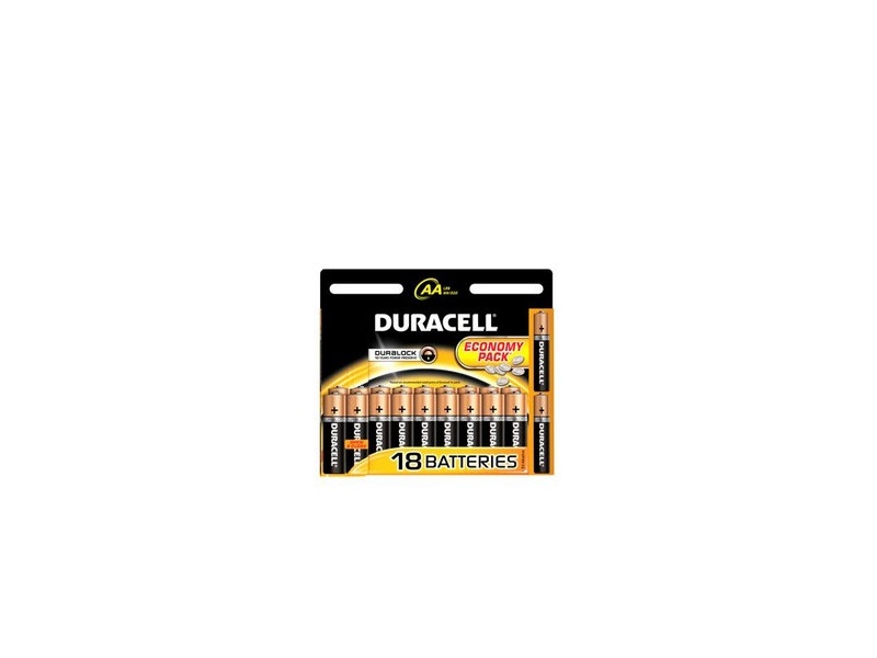 Baterija AA Duracell 1.5V Duralock (18 komada)