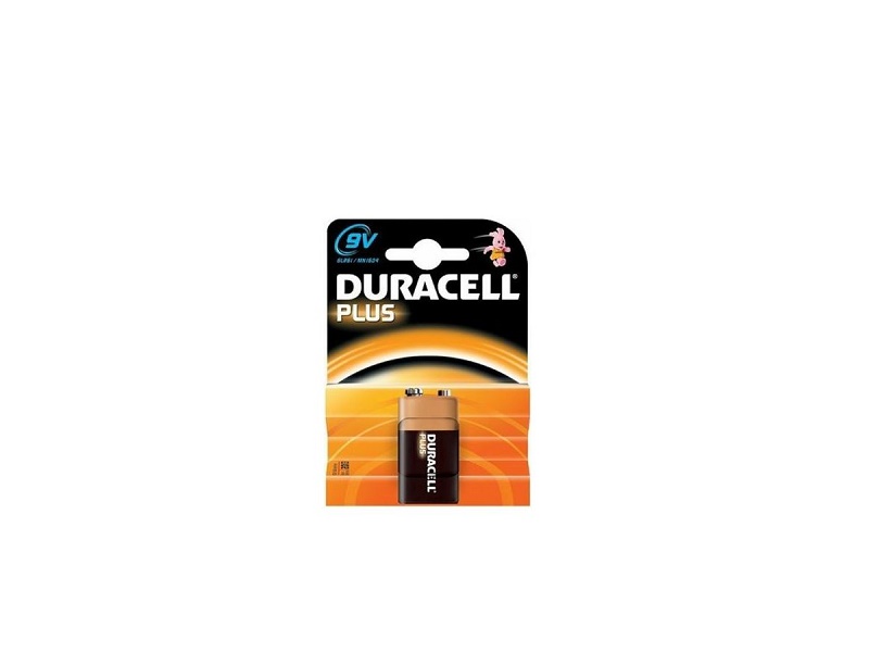 Baterija 6LR61 Duracell 9V Plus 